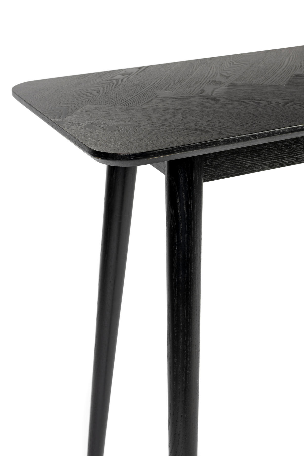 BEISTELLTISCH Fabio - Schwarz - 40/120/75 cm - Schwarz, Holz (40/120/75cm)
