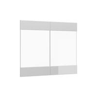 KUCHYŇSKÁ DVÍŘKA R-Line Bílá vysoký lesk - vysoce lesklá bílá, kompozitní dřevo (79.2/59/1.6cm) - Vicco