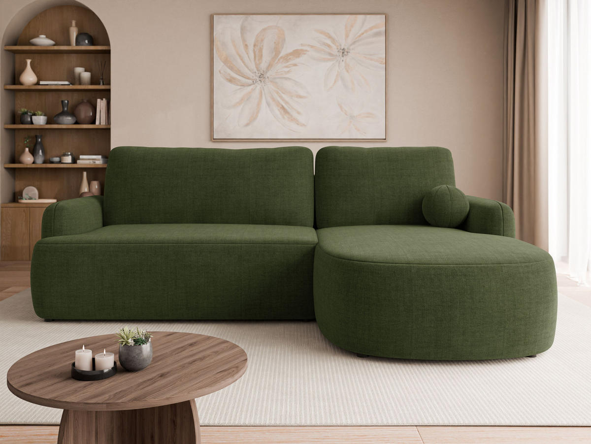 COLTAR Loridu Premium, Dreapta - verde/negru, material plastic/material textil (174/250cm) - MIRJAN24