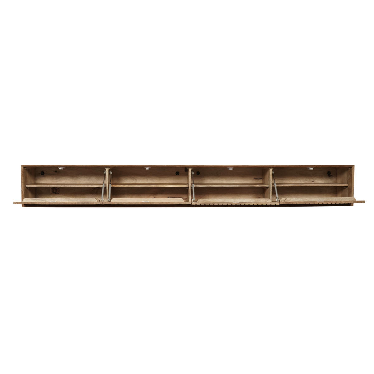 LOWBOARD Dimora Mangoholz 240 cm / 35 cm Natur - Naturfarben, Holz (240/30/35cm) - Villa Möbel