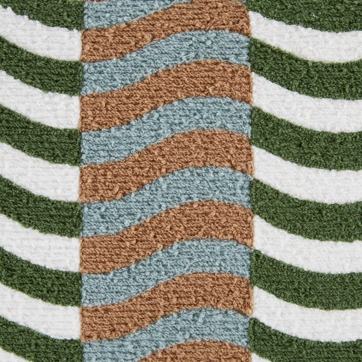 KISSEN Retro Rhythm - Grün, Textil (60/40cm) - Butlers