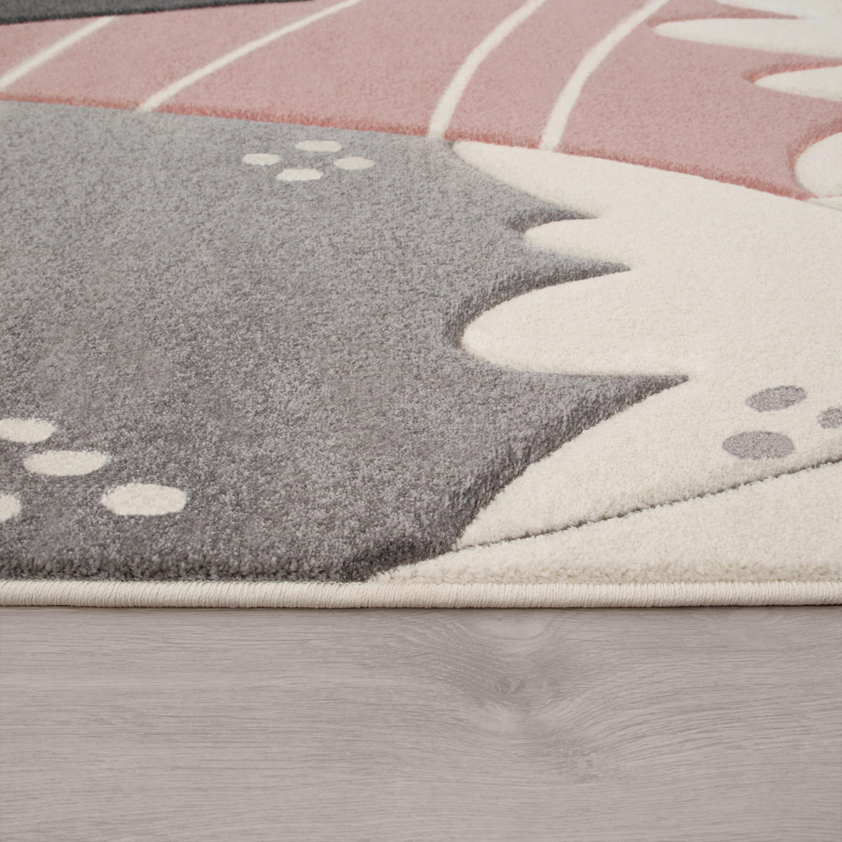 KINDERTEPPICH 140/200 cm Cosmo 707 - Pink, Textil (140/200cm) - Paco Home