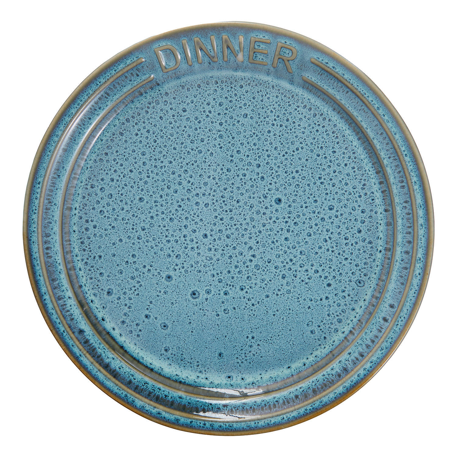 DINNERTELLER Portimao - Blau, Keramik (26/26/2.8cm) - Butlers
