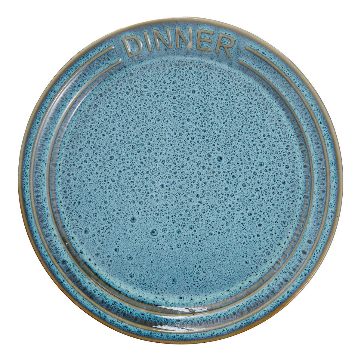 DINNERTELLER Portimao - Blau, Keramik (26/26/2.8cm) - Butlers