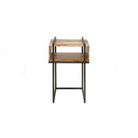 NACHTTISCH ERGEA Holz Akazie - Braun, Holz (40/61/35cm) - KAWOLA