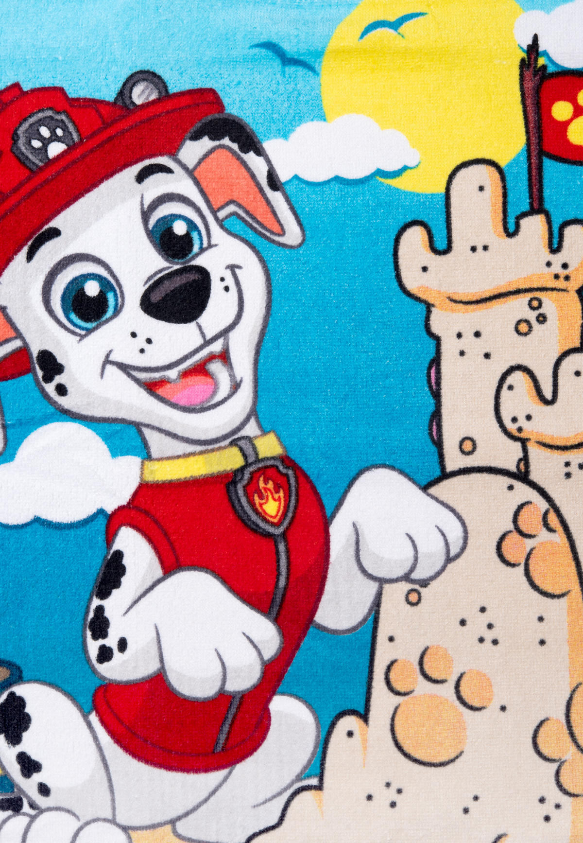 BADEPONCHO Paw Patrol 50 x 100 cm - Multicolor, Textil (Einheitsgrößenull) - Paw Patrol