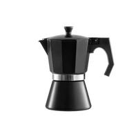 ESPRESSOKOCHER Aluminium 300 ml - Schwarz, Metall (18/18/10.5cm)