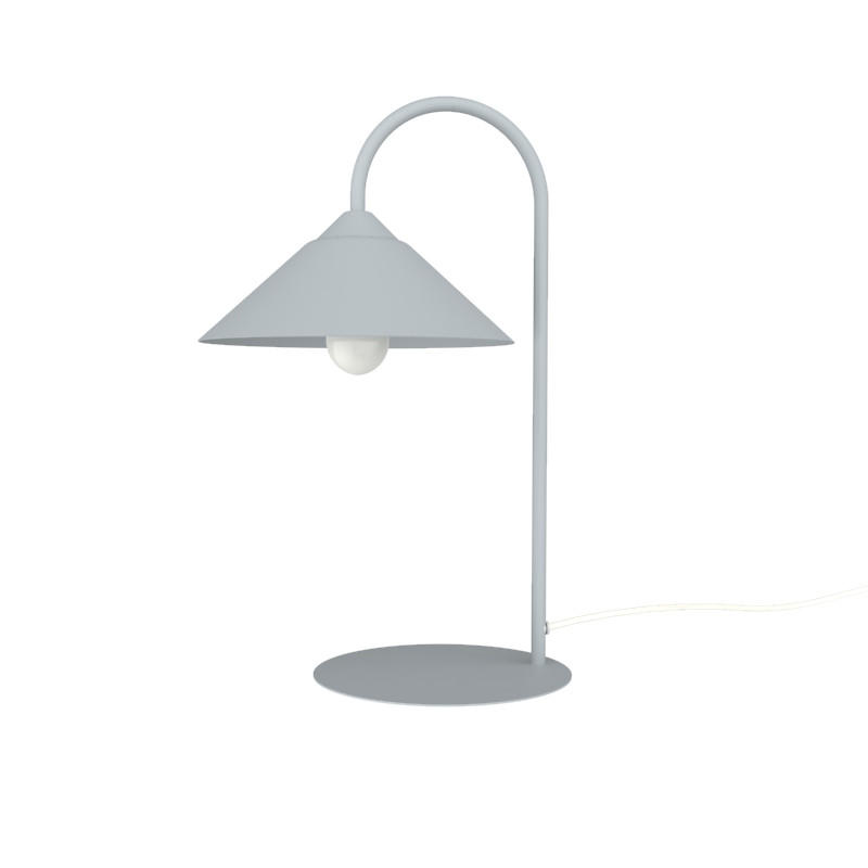 TISCHLEUCHTE Chapeau - Grau, Metall (25/35/50cm) - Lumicom