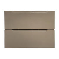 WASCHBECKENUNTERSCHRANK - 80 cm x 46 cm - holz - taupe Stefanie - Taupe, Holz (80/57/46cm) - Vente-Unique