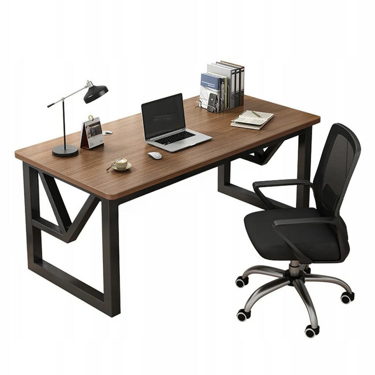 SCHREIBTISCH, braun 120x60x75cm - Braun, Holzwerkstoff (60/120/75cm)