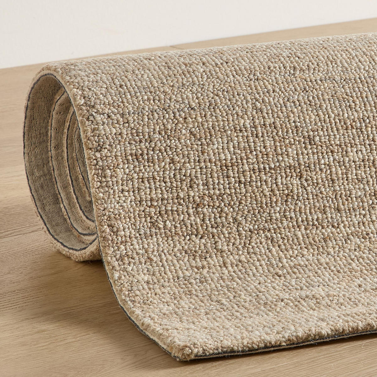 TUFTTEPPICH Natur Loop 250x350 cm - Grau, Textil (250/350cm) - Natur Pur