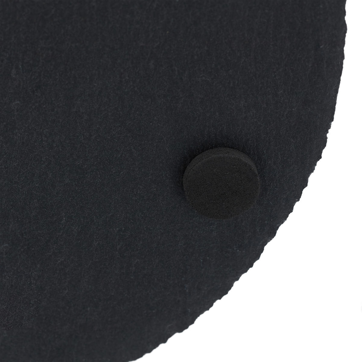 SCHIEFERPLATTE - Anthrazit, Stein/Metall (25/12.5/25.5cm) - Relaxdays