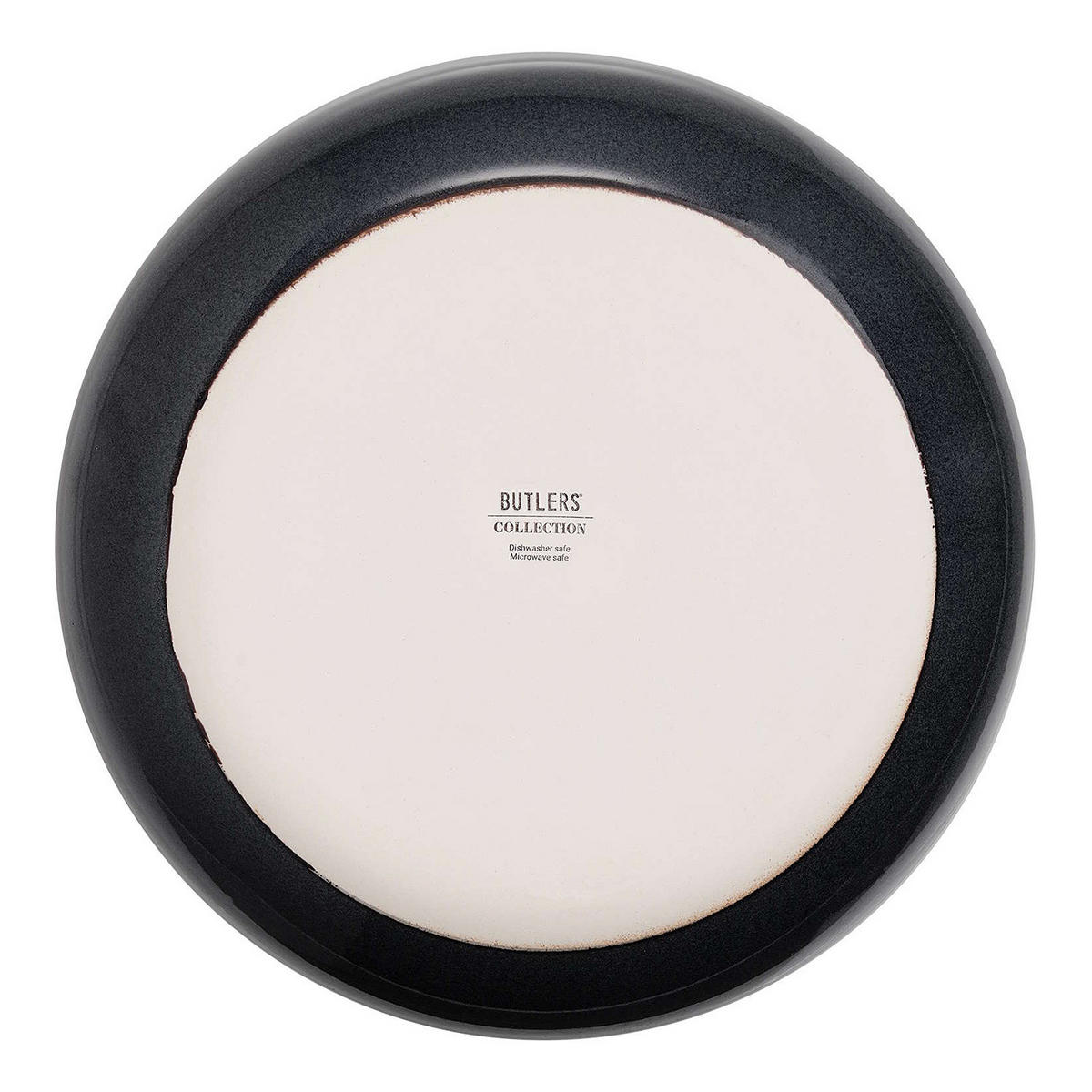 TELLER (4er Set) Native - Dunkelblau, Keramik (22/22/4.5cm) - Butlers