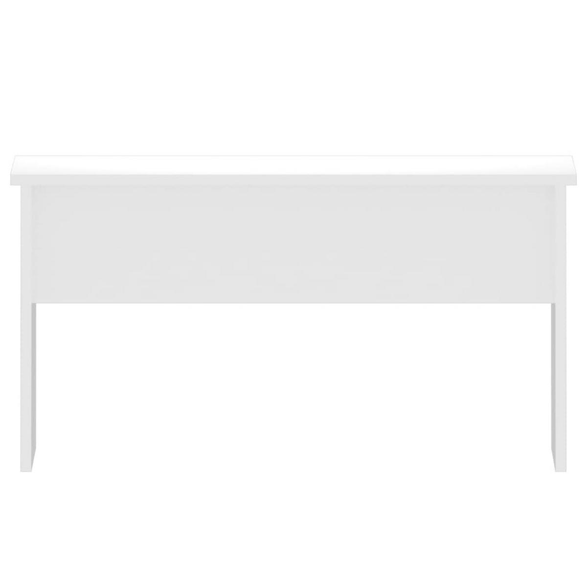 COUCHTISCH Hochglanz-Weiß 80x50,5x41,5 cm Holzwerkstoff - Weiß, Holzwerkstoff (80/50.5/41.5cm) - furnicato