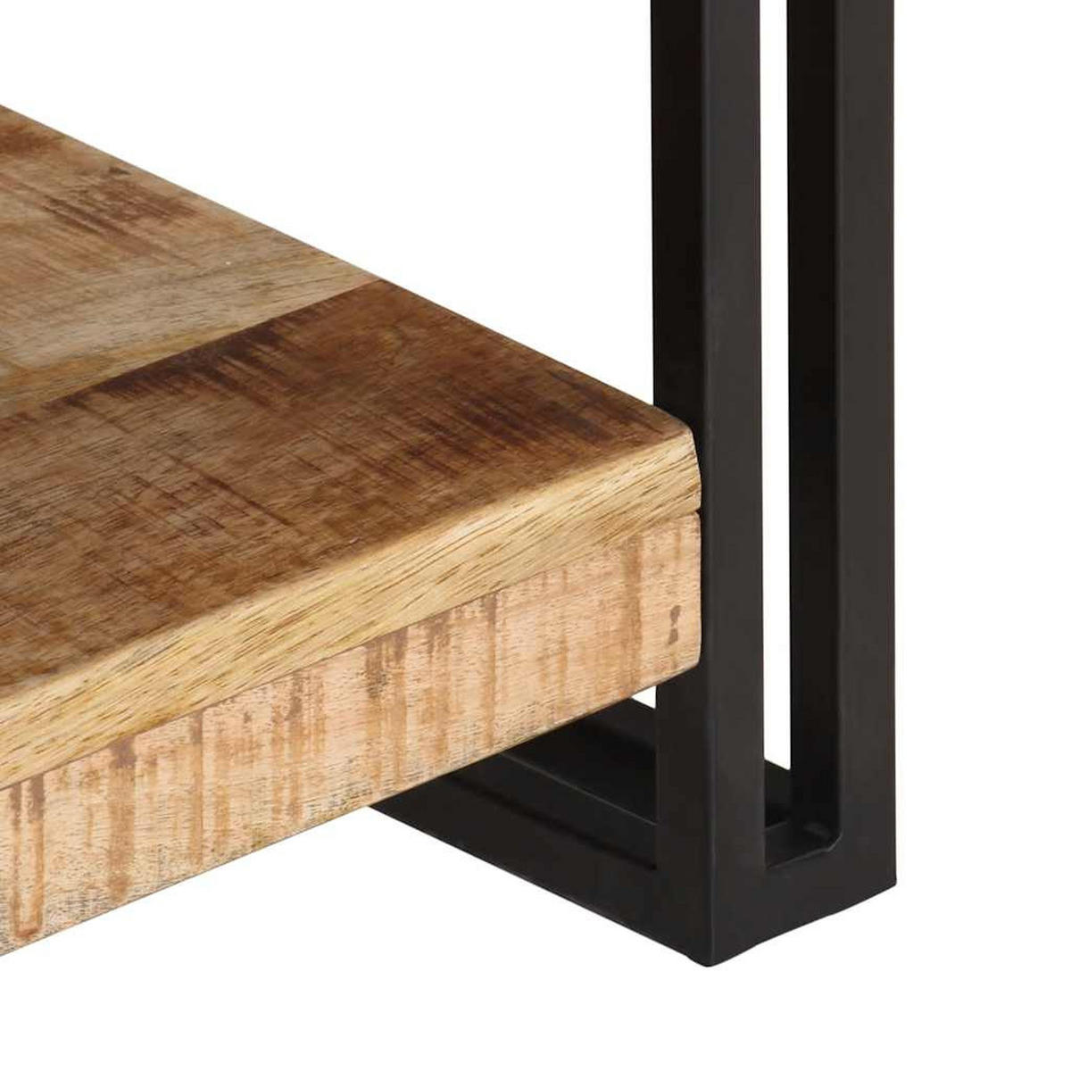 TV-SCHRANK 120/30/40 Cm Raues Mangoholz - Braun, Holz (30/90/30.5cm) - vidaXL