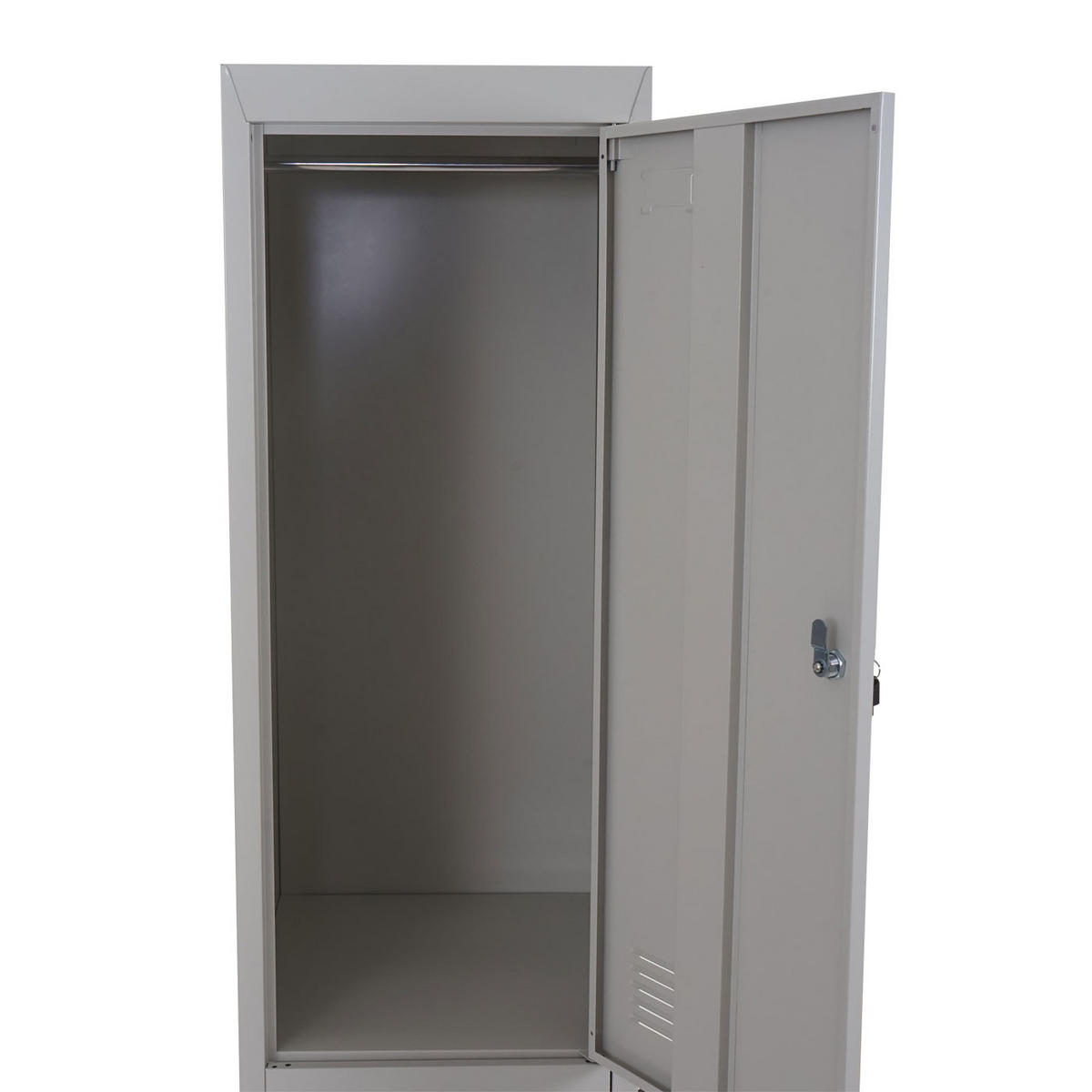 SCHLIESSFACH Grau - Grau, Metall (38/185/45cm) - MCW