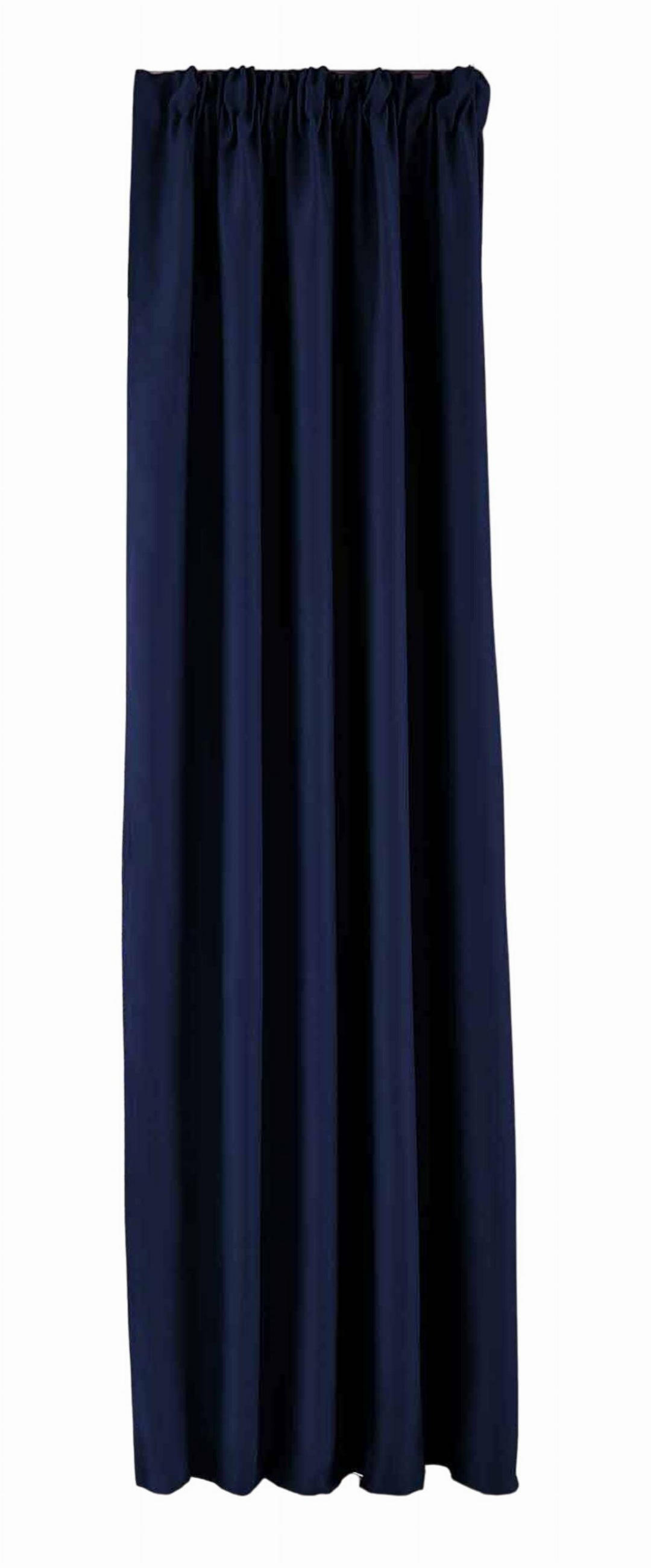 Gardinenbox Vorhang Blau 140x245 cm
