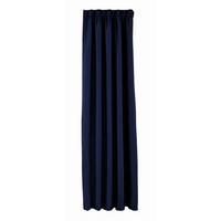 VORHANG »NewYork« HxB 225x140 cm Blau - Blau, Textil (140/225cm) - Gardinenbox