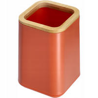 BADEZIMMERBECHER aus Bambus rosa - Rosa, Kunststoff (8/11cm) - KADAX