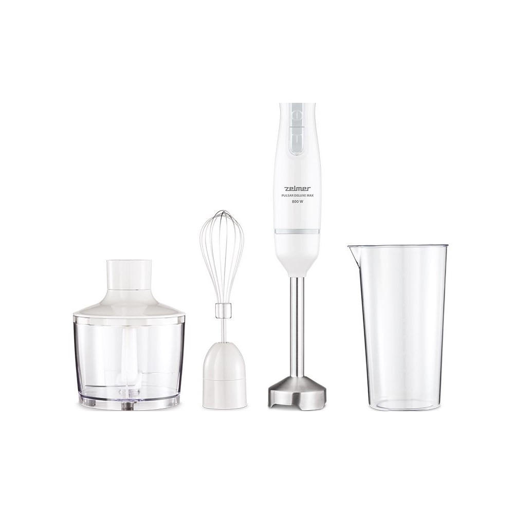 MIXER Weiß 7/7/25 cm ZHB4562S - Weiß, Kunststoff (7/25/7cm) - ZELMER 