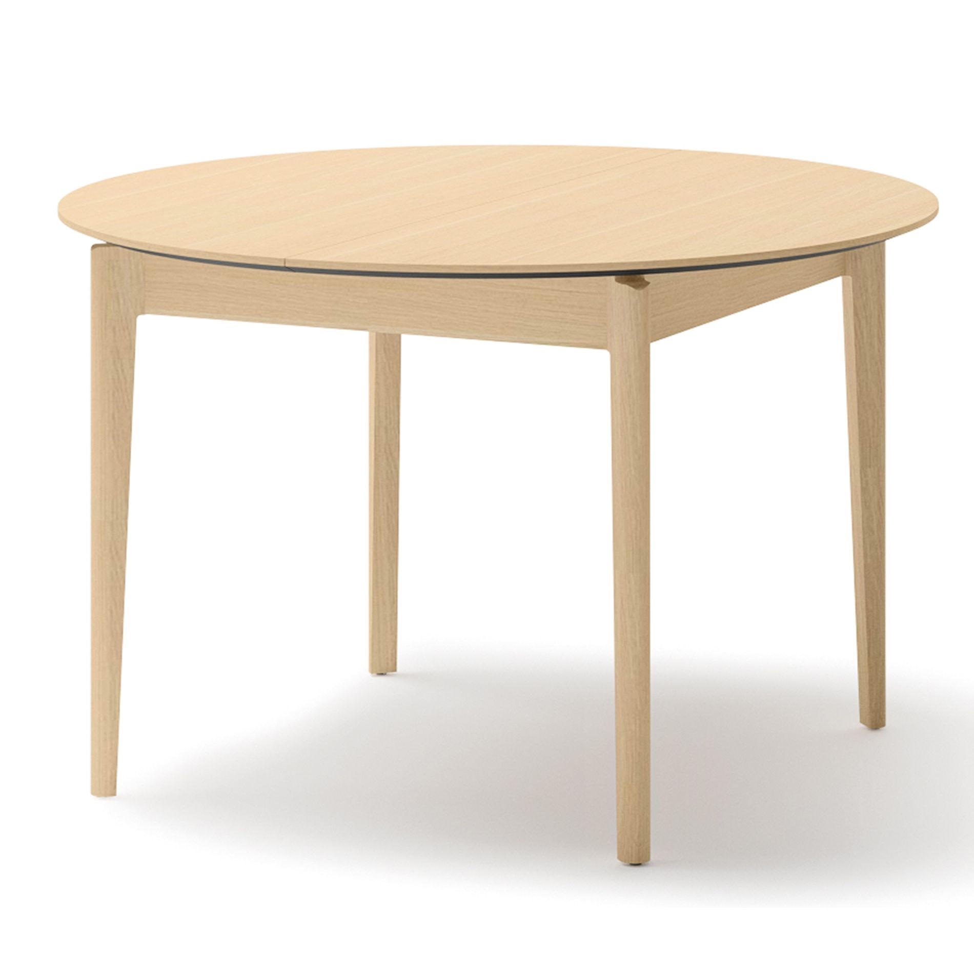 ESSTISCH Plot ausziehbar Helle Eichenholzoptik, 120 x 240 x 120 cm - Beige, Holz/Holzwerkstoff (120/120/77cm) - Selsey