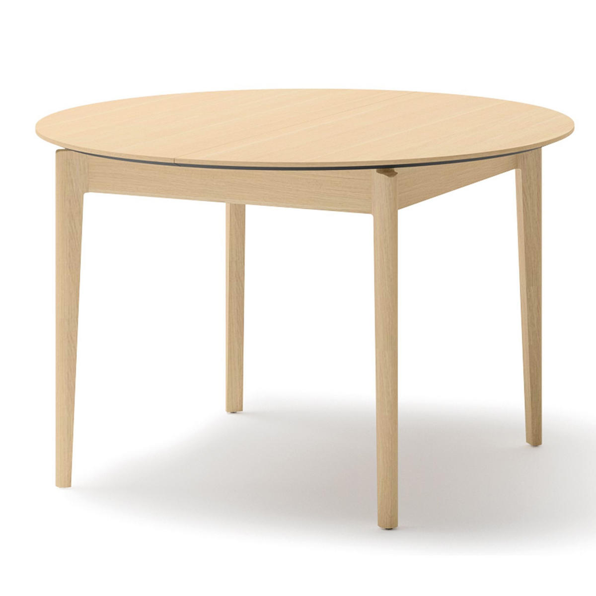 ESSTISCH Plot ausziehbar Helle Eichenholzoptik, 120 x 240 x 120 cm - Beige, Holz/Holzwerkstoff (120/120/77cm) - Selsey