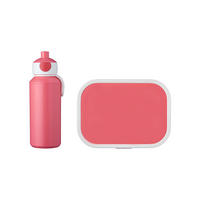 LUNCHSET Campus pink 400 ml + 700 ml 2er Set - Pink, Kunststoff (7.5/18.8/20.5cm) - Mepal