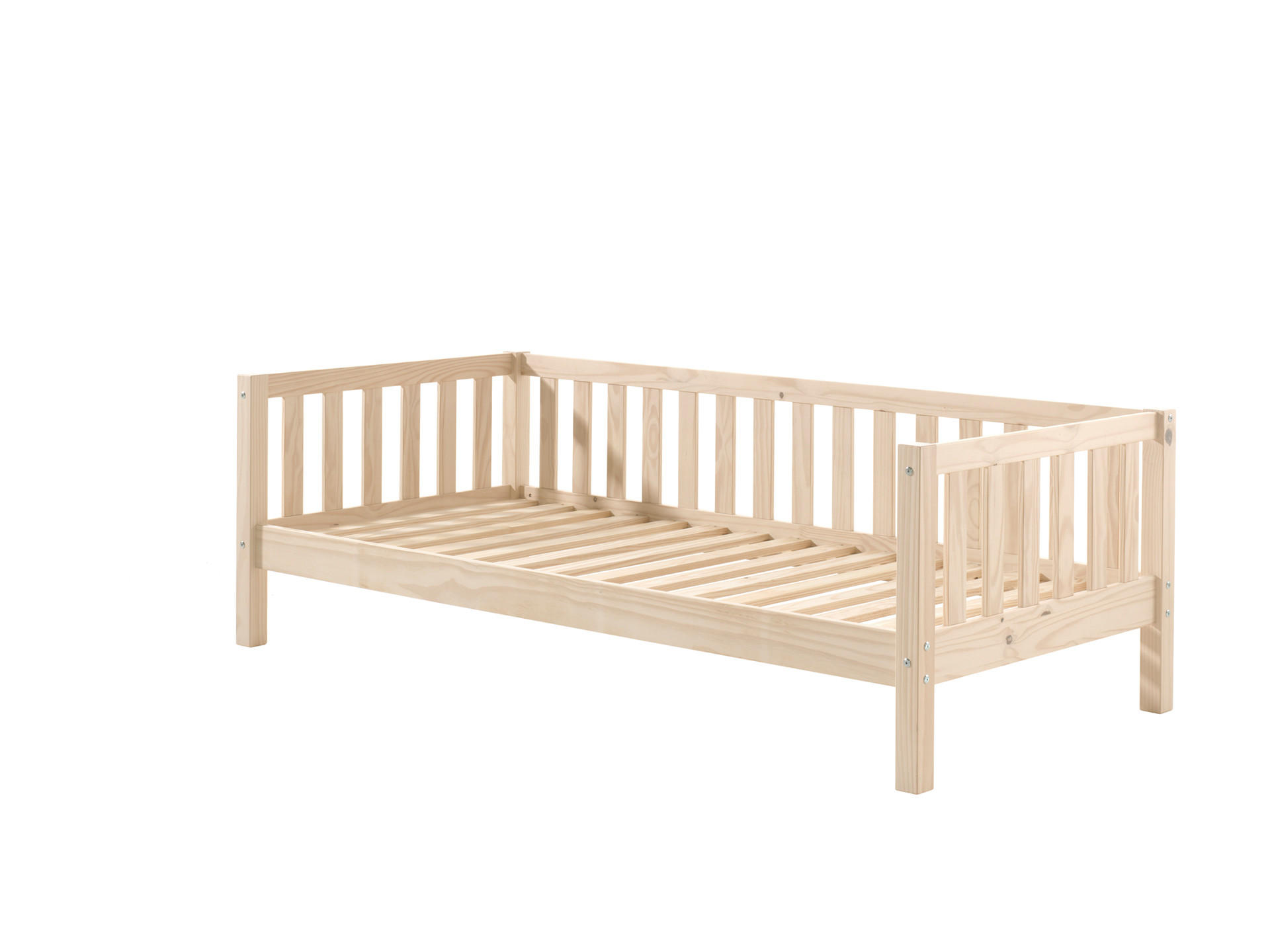 KINDERBETT FRITZ Beige 99x212x68 cm - Beige, Holz - FURNLUX