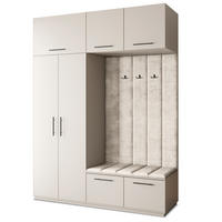 GARDEROBENSCHRANK REMA 180/240/60 cm Modern Kaschmir - Kaschmir, Holzwerkstoff (180/240/60cm) - MASSENO