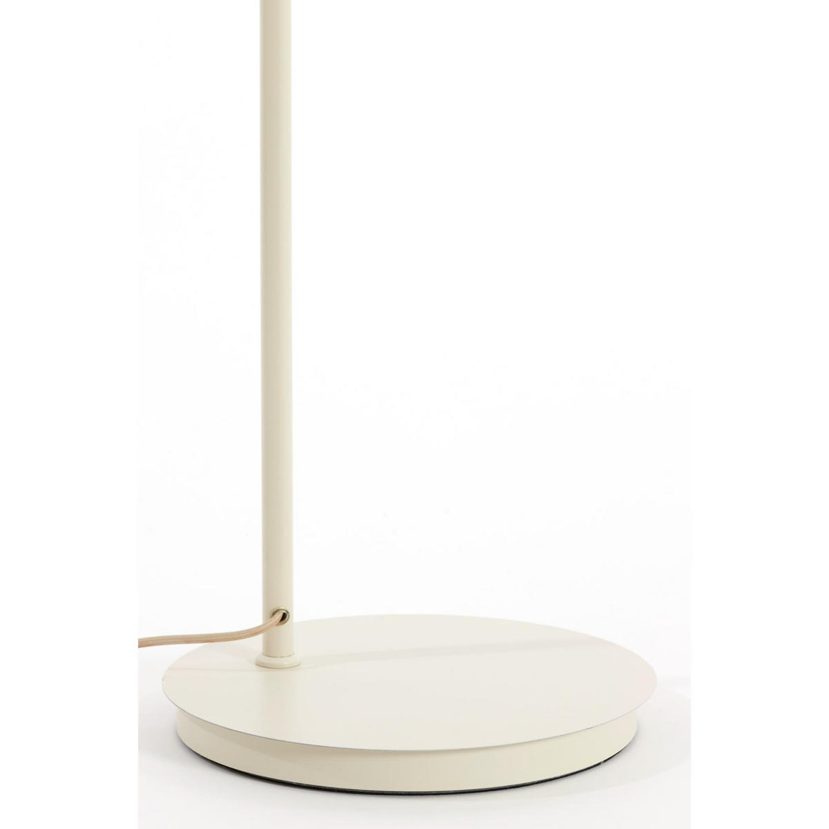 STEHLEUCHTE Baylie Weiß 43/30/165 cm - Weiß, Metall (43/30/165cm) - Light & Living