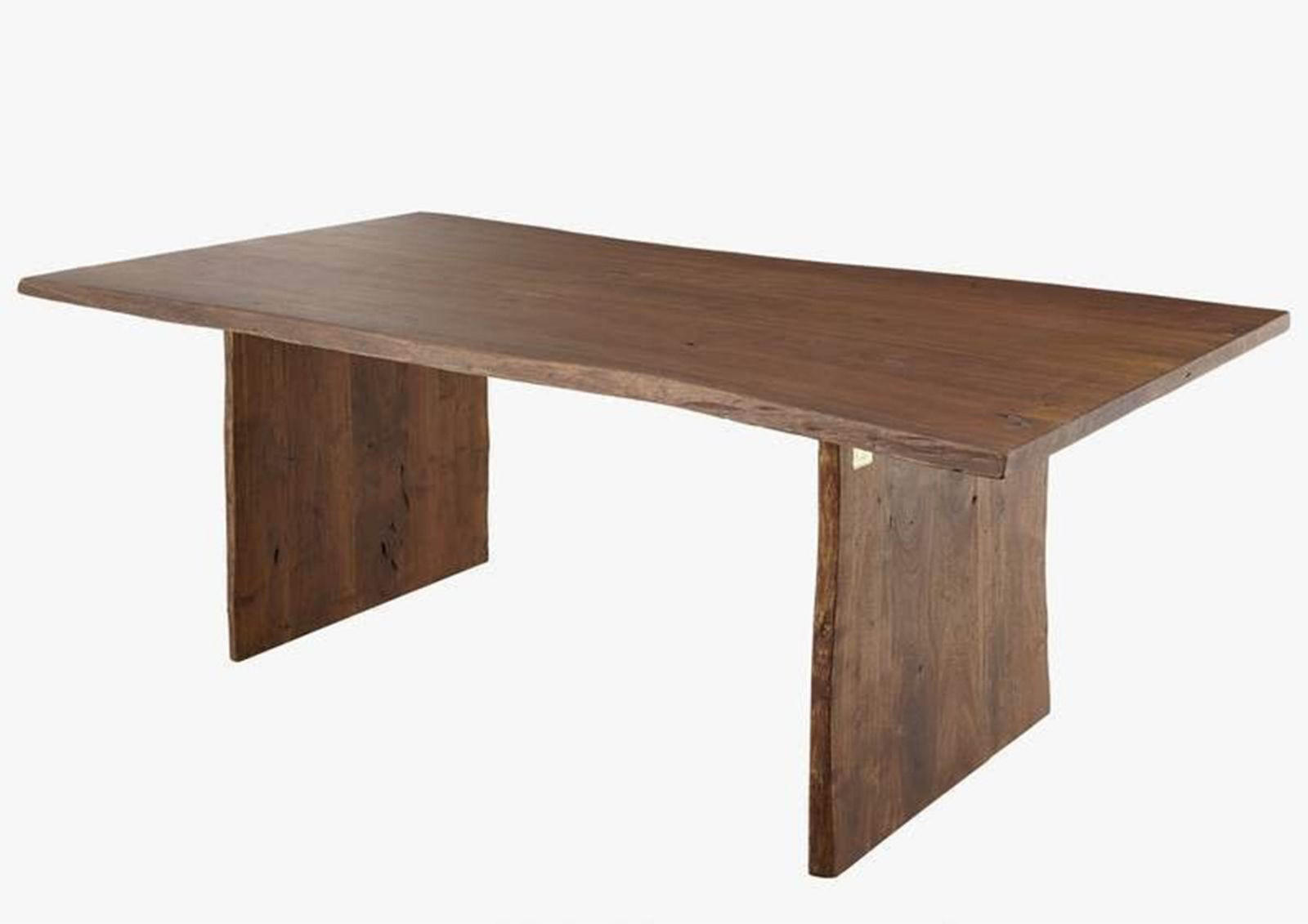 BAUMTISCH Akazie 200x100x76 braun lackiert PURE ACACIA #215 - Braun, Holz (200/100/76cm) - Massivmoebel24