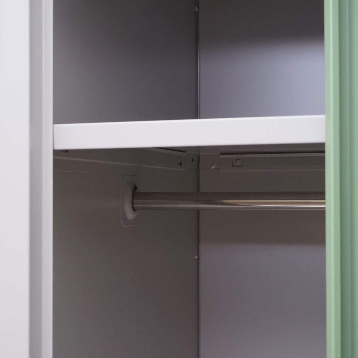 SPIND Saturn HxBxT 180x30x50cm Metall Mint-Grün - Mintgrün, Metall (30/180/50cm) - PROREGAL