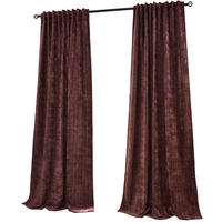 VORHANG 2ER SET RIGA HxB 245x140 cm Rot - Weinrot, Textil (140/245cm) - Gardinenbox