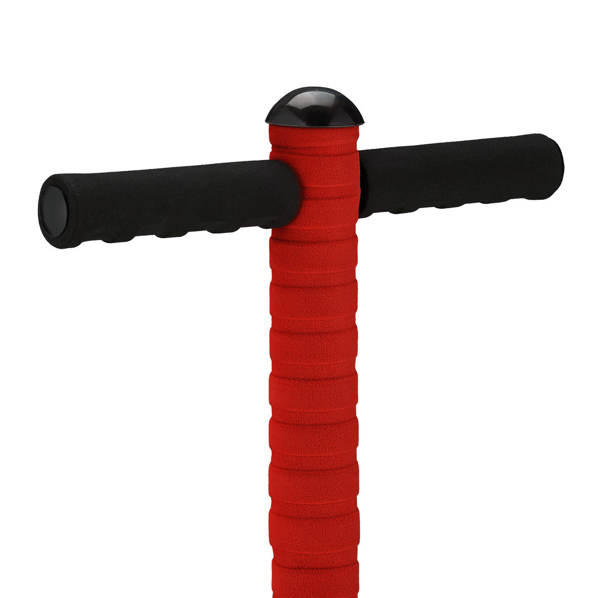 POGO-STICK - Rot, Kunststoff/Textil (24/6cm) - Relaxdays
