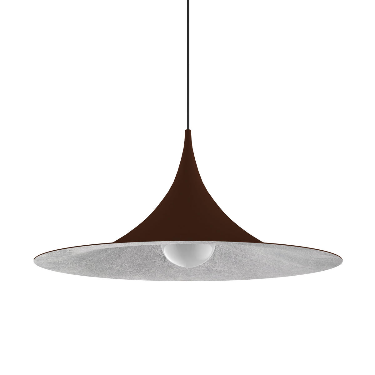 HÄNGELEUCHTE - Braun, Metall (57/57/27cm) - Lumicom