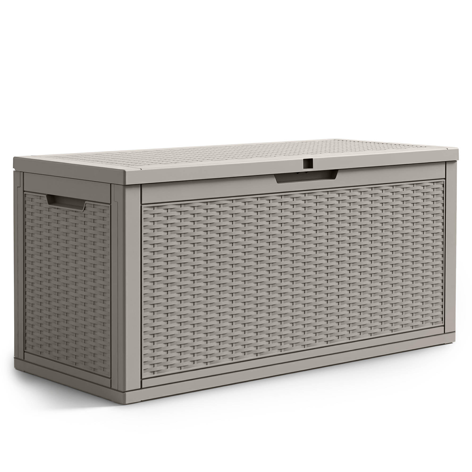 GARTENBOX 340L Grau - Grau, Kunststoff (119/58.8/51.7cm) - Akord