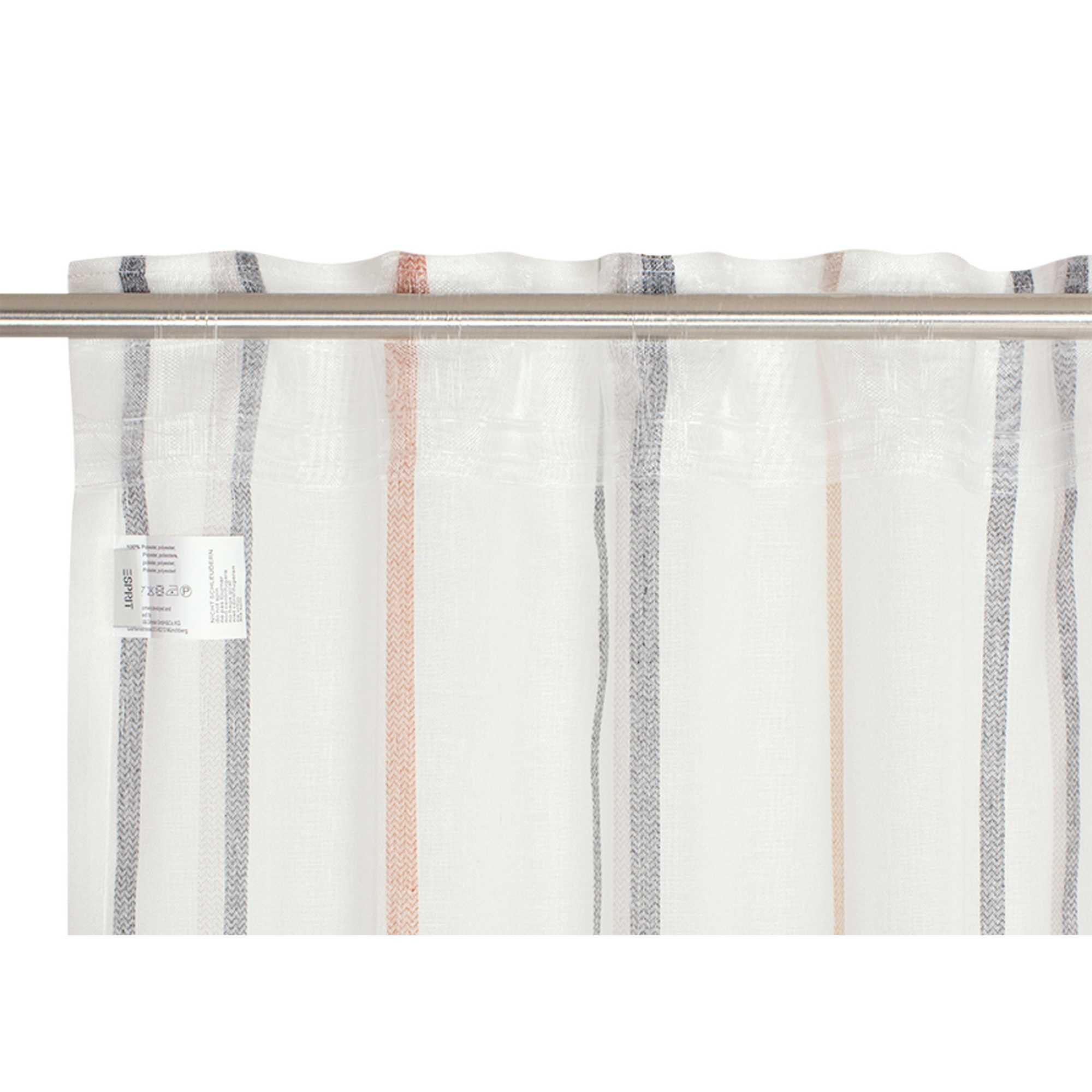 HALBTRANSPARENTER SCHLAUFENVORHANG TOMMY - Beige, Textil (130/0.5/250cm) - Esprit