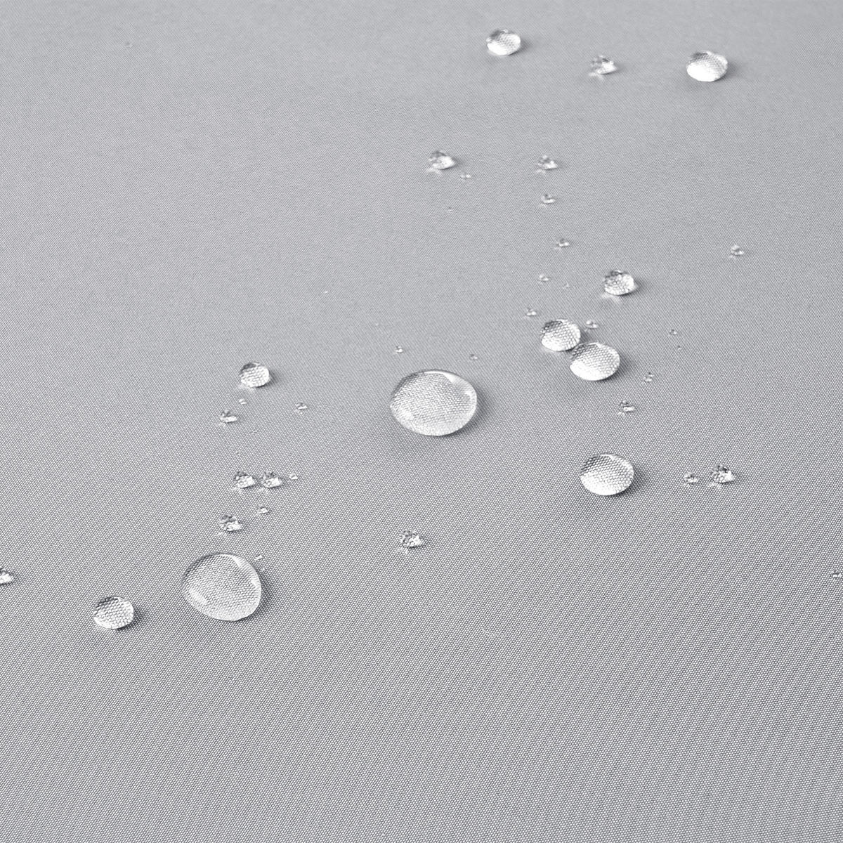 GARTENSTUHL 2er-Set Dunkelbraun/Hellgrau Amantea Premium - Dunkelbraun/Hellgrau, Holz (54/105/69cm) - Beliani