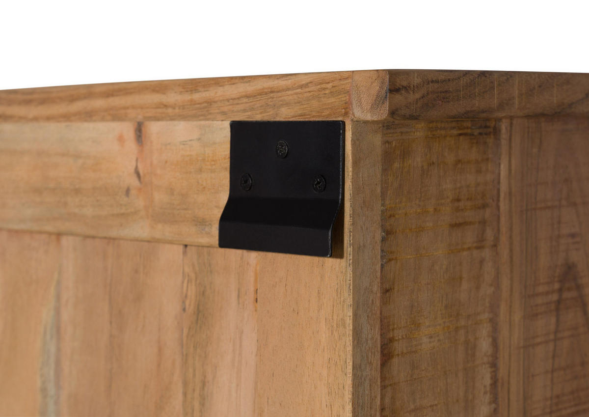 HÄNGESCHRANK Akazie 44x21x72 natur versiegelt NATURE OF SPIRIT #302 - Braun, Holzwerkstoff (44/72/21cm) - Massivmoebel24