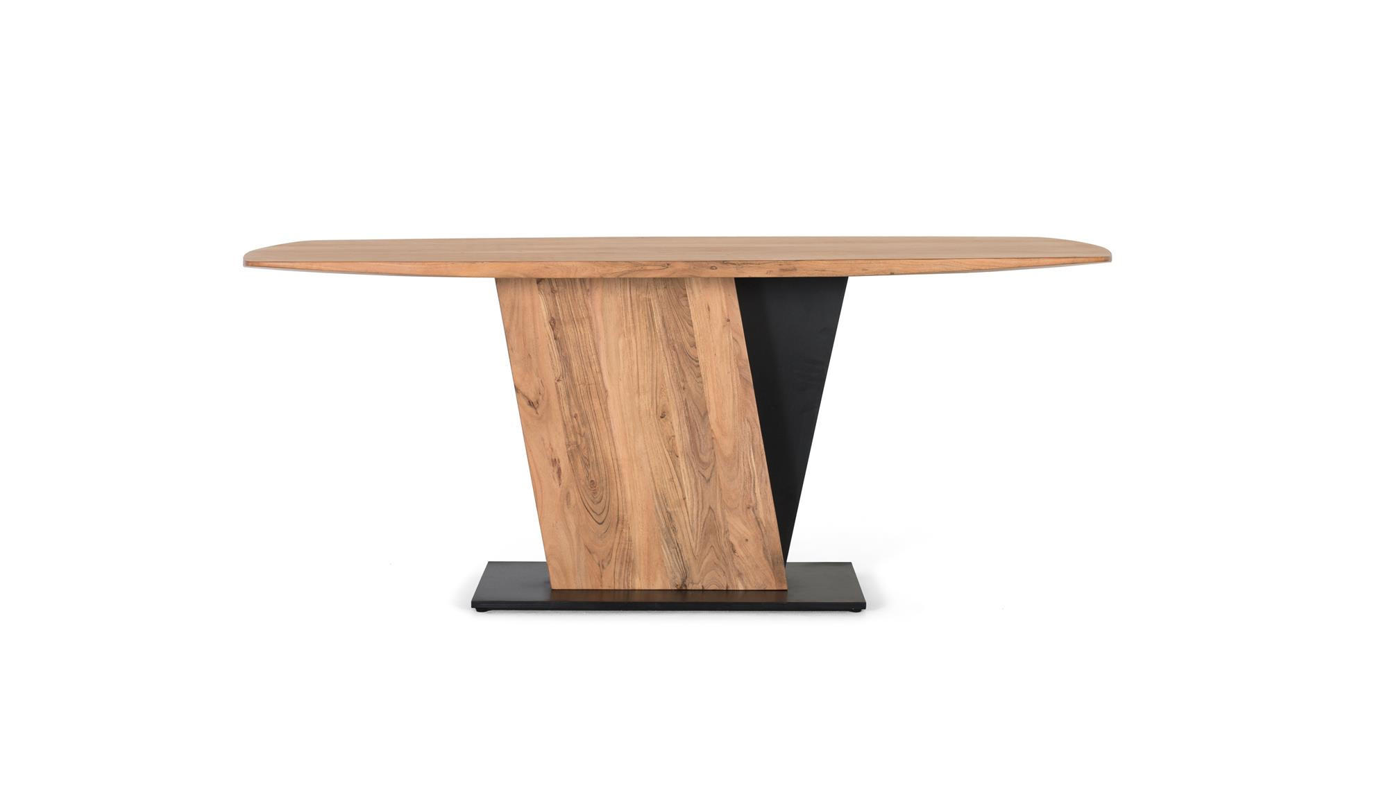 ESSTISCH aus Akazienholz - Braun, Holz (240/100/76cm) - Giner y Colomer