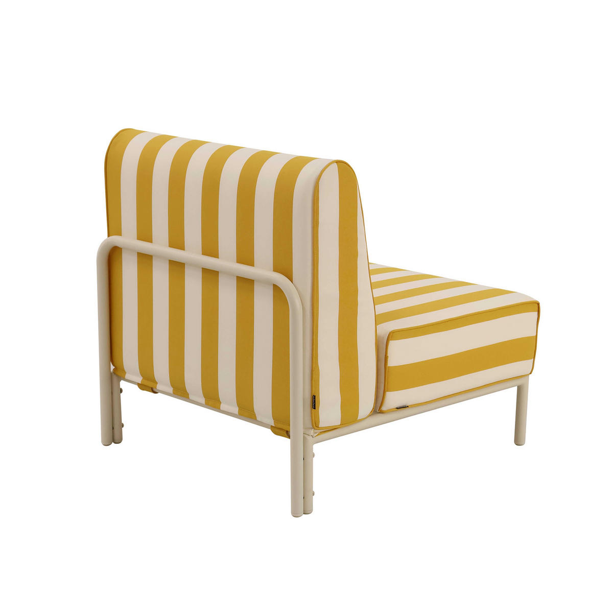 SESSEL, Gelb - Gelb, Textil (80/78/72cm) - Oviala