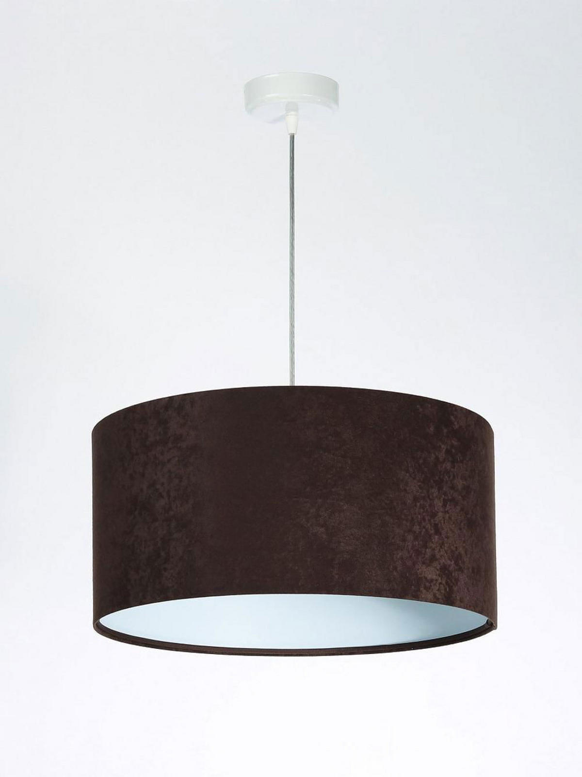 HÄNGELEUCHTE Weiß 40/20 cm - Weiß/Braun, Kunststoff (40/0.6/20cm) - ONZENO