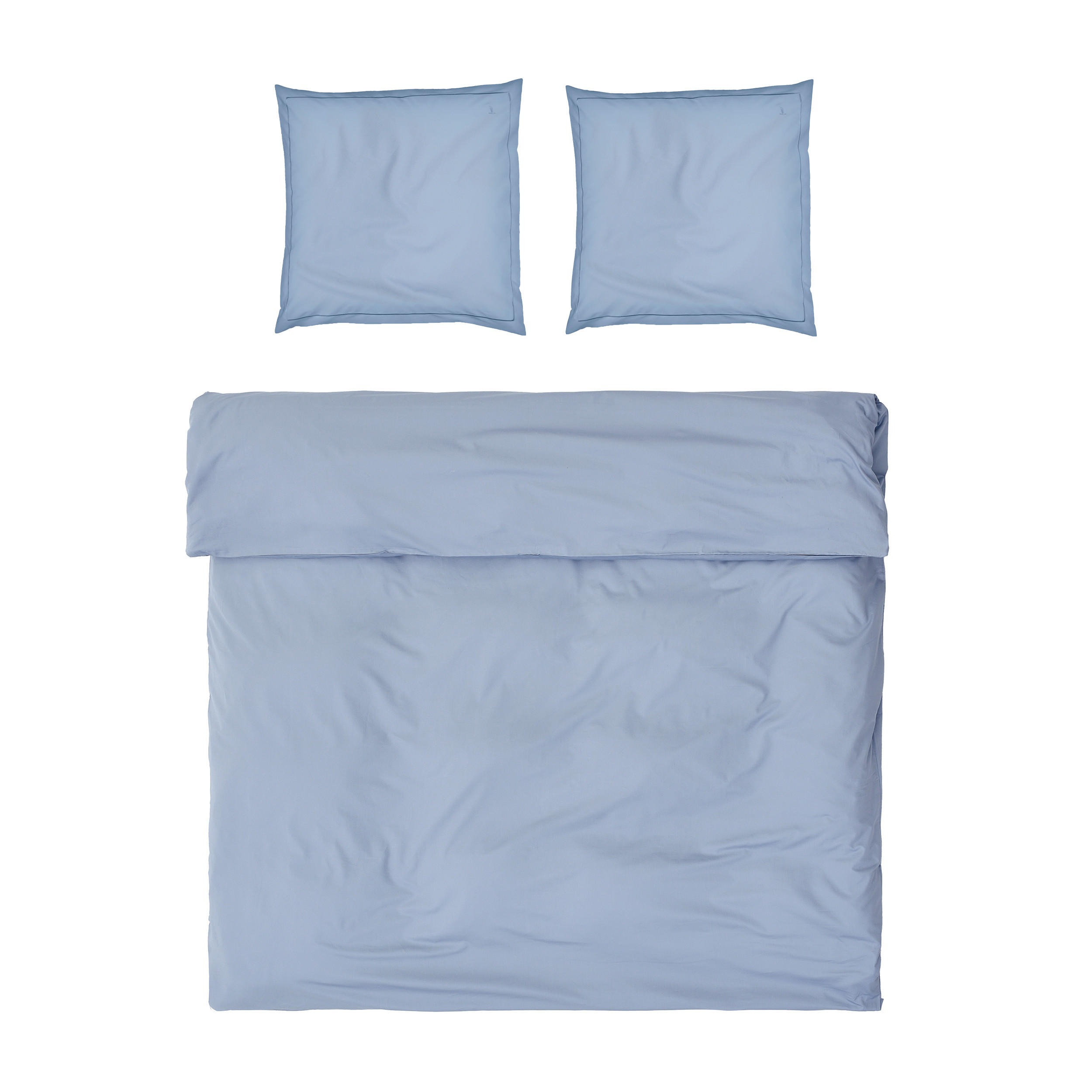 BETTWÄSCHE LUXURY - Hellblau, Textil (200/200cm) - MÖVE