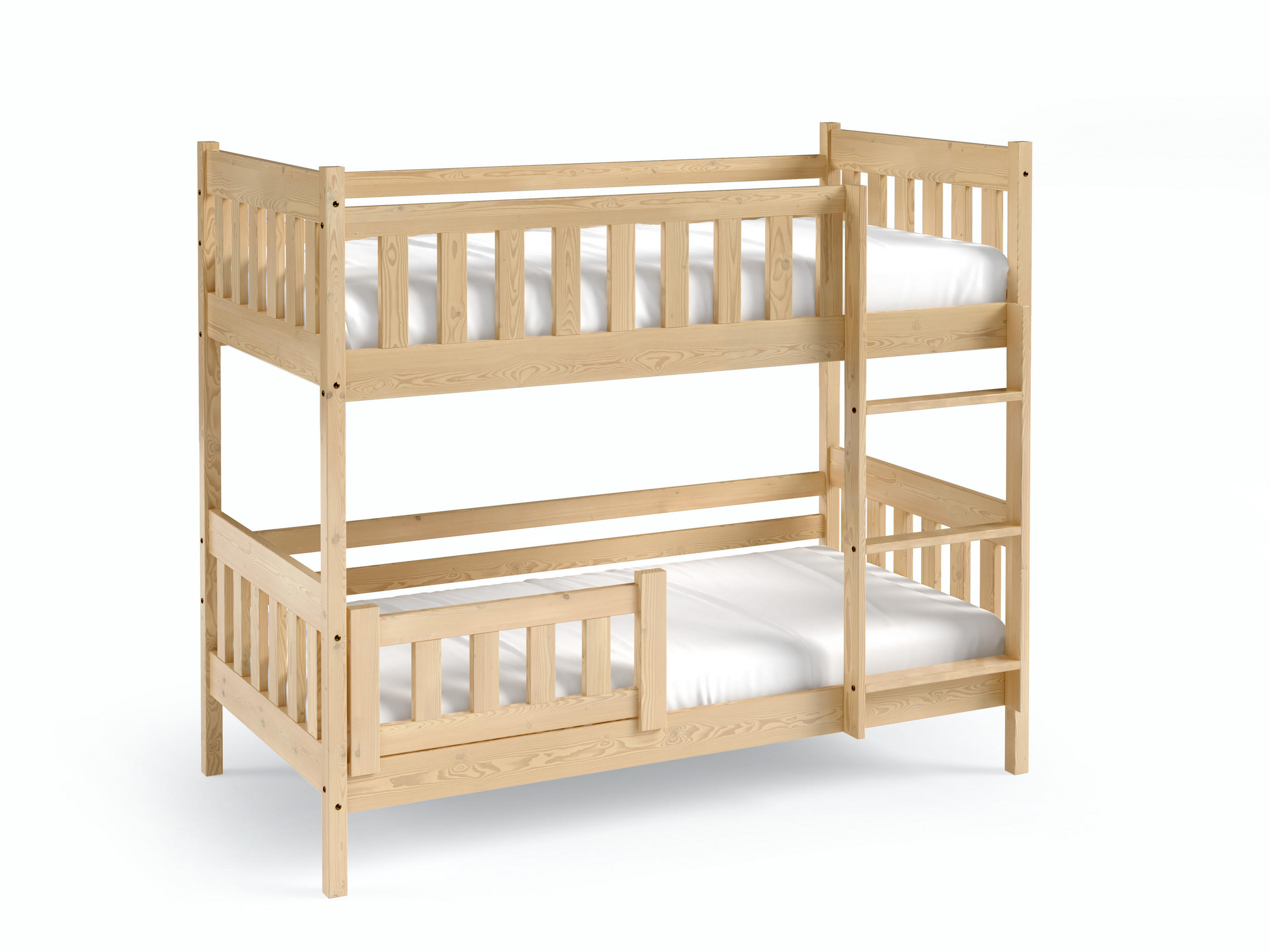 ETAGENBETT LUCIA 80x160 cm Kieferfarben - Kieferfarben, Holz (80/160cm) - MASSENO