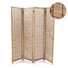 RAUMTEILER Gran Playa 4-teilig Schilfrohr braun - Braun, Holz (160/170/3cm) - CREEDWOOD
