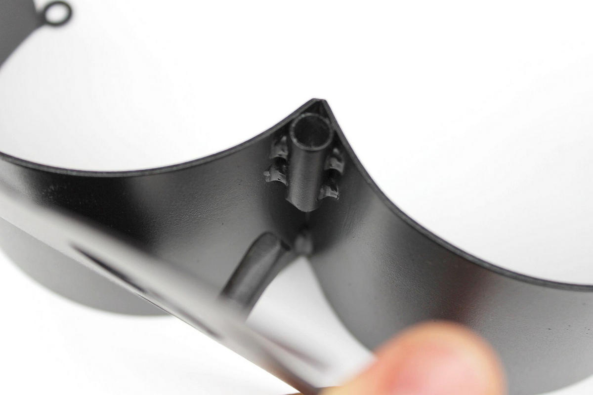 TOILETTENPAPIERHALTER Wand Schaf Metall Schwarz 36/10/26 cm - Schwarz, Metall (36/26/10cm) - DanDiBo