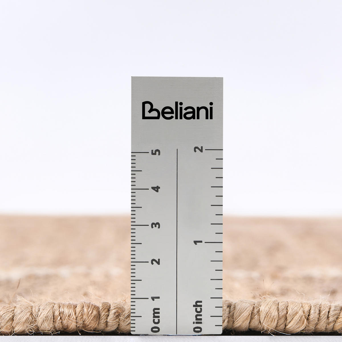 TEPPICH Hellbeige 80/300 cm Jute Gondia - Beige, Textil (80/300cm) - Beliani
