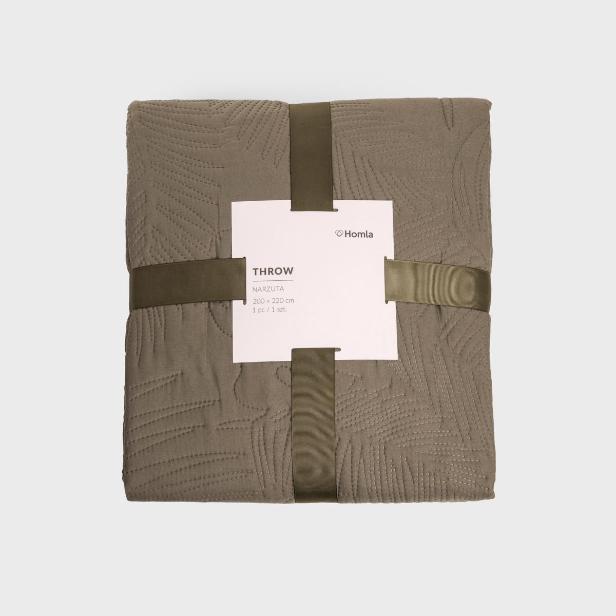 TAGESDECKE Sienna grün 200/220 cm - Grün, Textil (200/220cm) - Homla