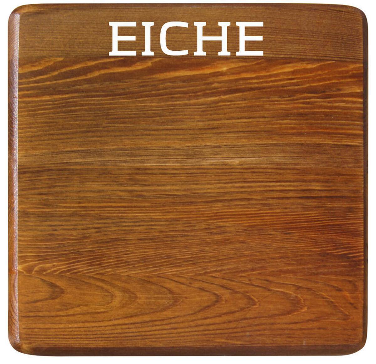 ESSTISCH Runder Kiefer Weiss/Eiche, 90cm - Eichefarben, Holz (90/90/75cm)