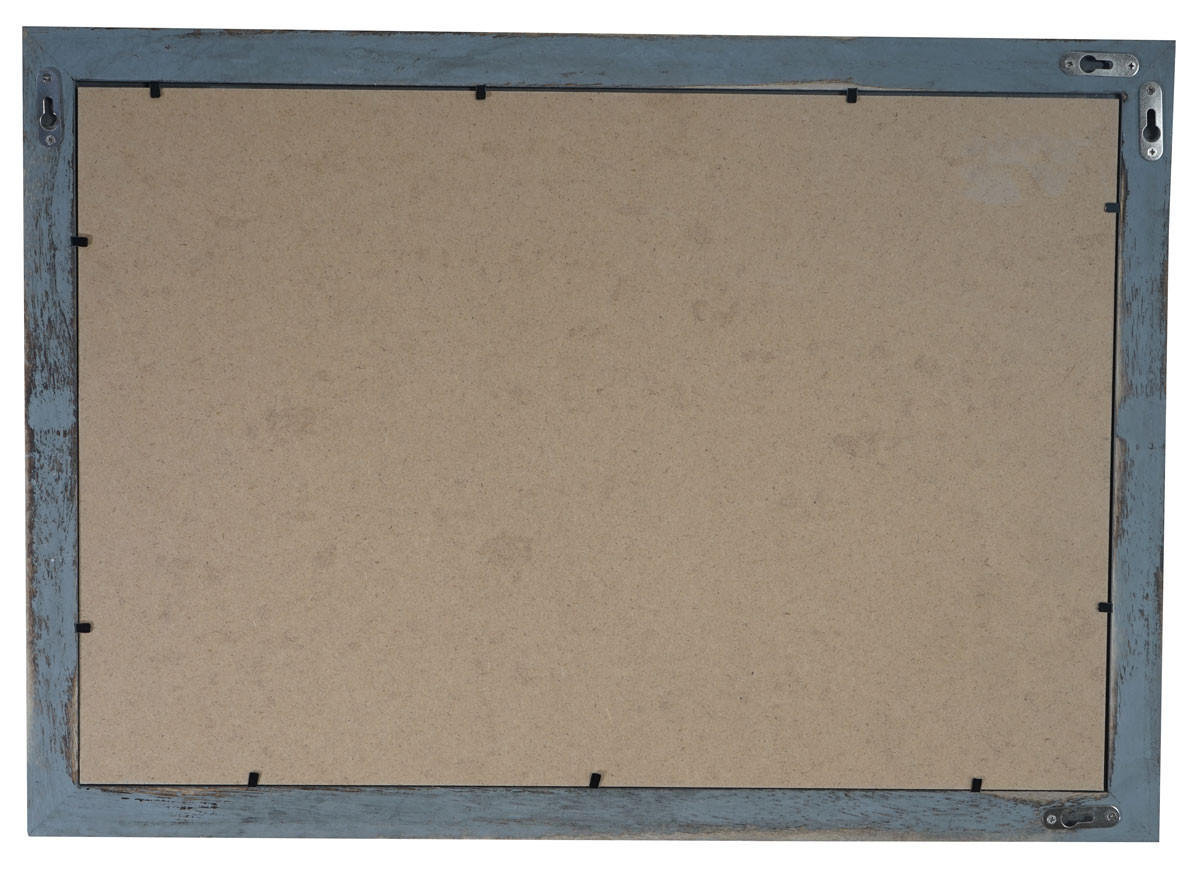 BILDERRAHMEN SHABBY-LOOK rechteckig Grau - Grau, Holz (36/26cm) - Jamb